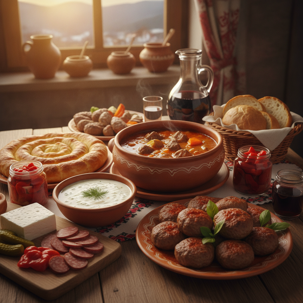 Los Sabores del Balcán: Una Guía Completa de la Comida Tradicional Búlgara