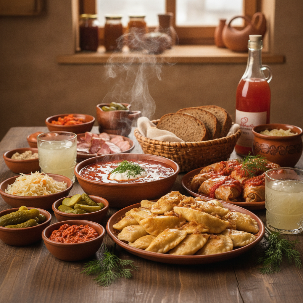 Explorando los Sabores Ancestrales: Guía para un Menú tradicional de Europa del Este