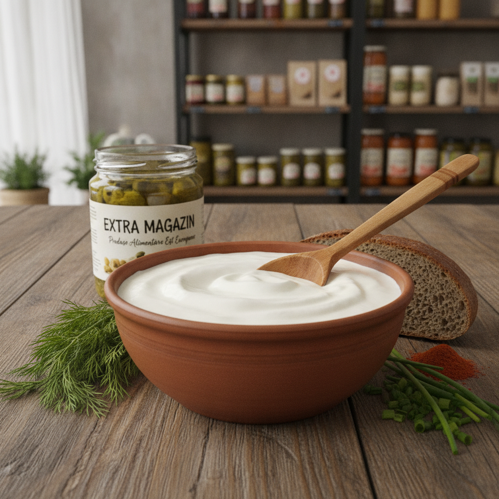 Descubre la Smântână crema agria: El ingrediente secreto de la cocina del Este de Europa