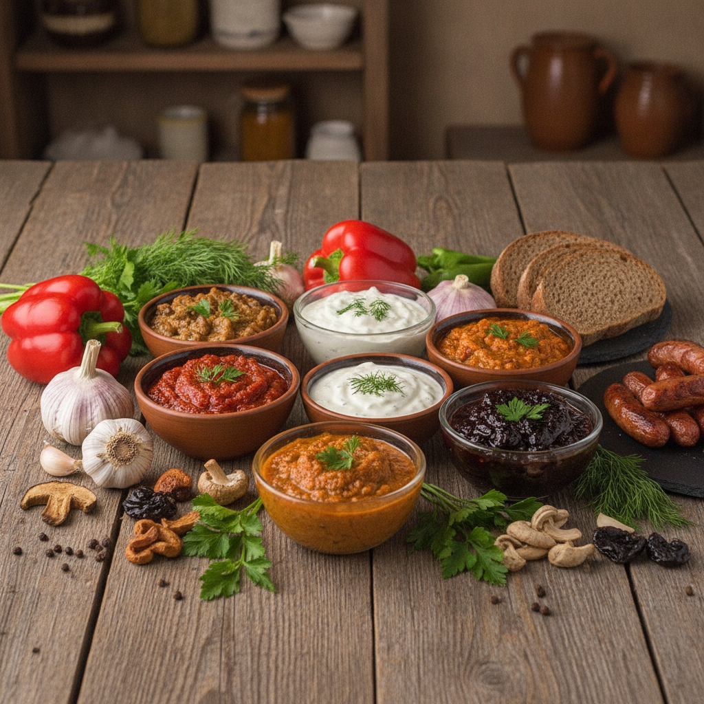 Descubre el Sabor Auténtico: Guía de las Salsas Típicas de Europa del Este