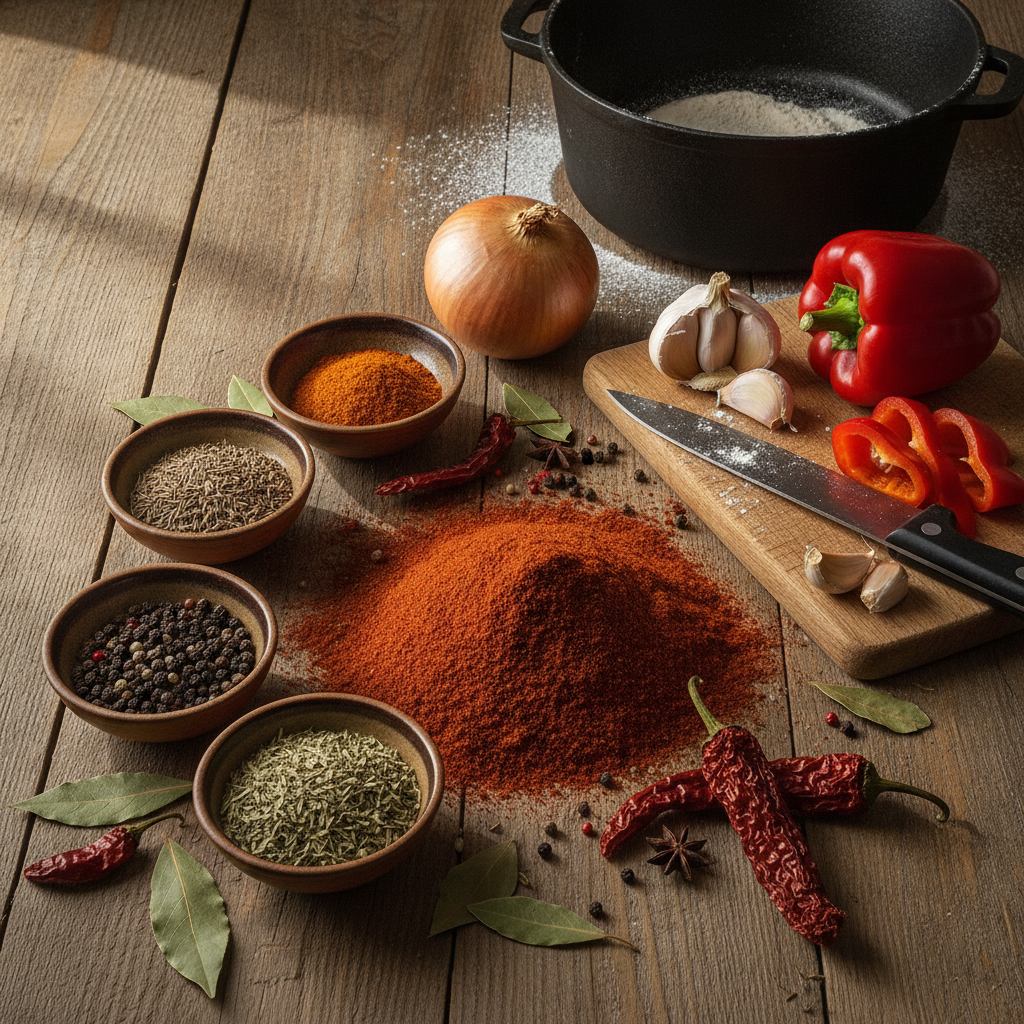 El Secreto del Sabor: Guía Completa de Condimentos para Goulash