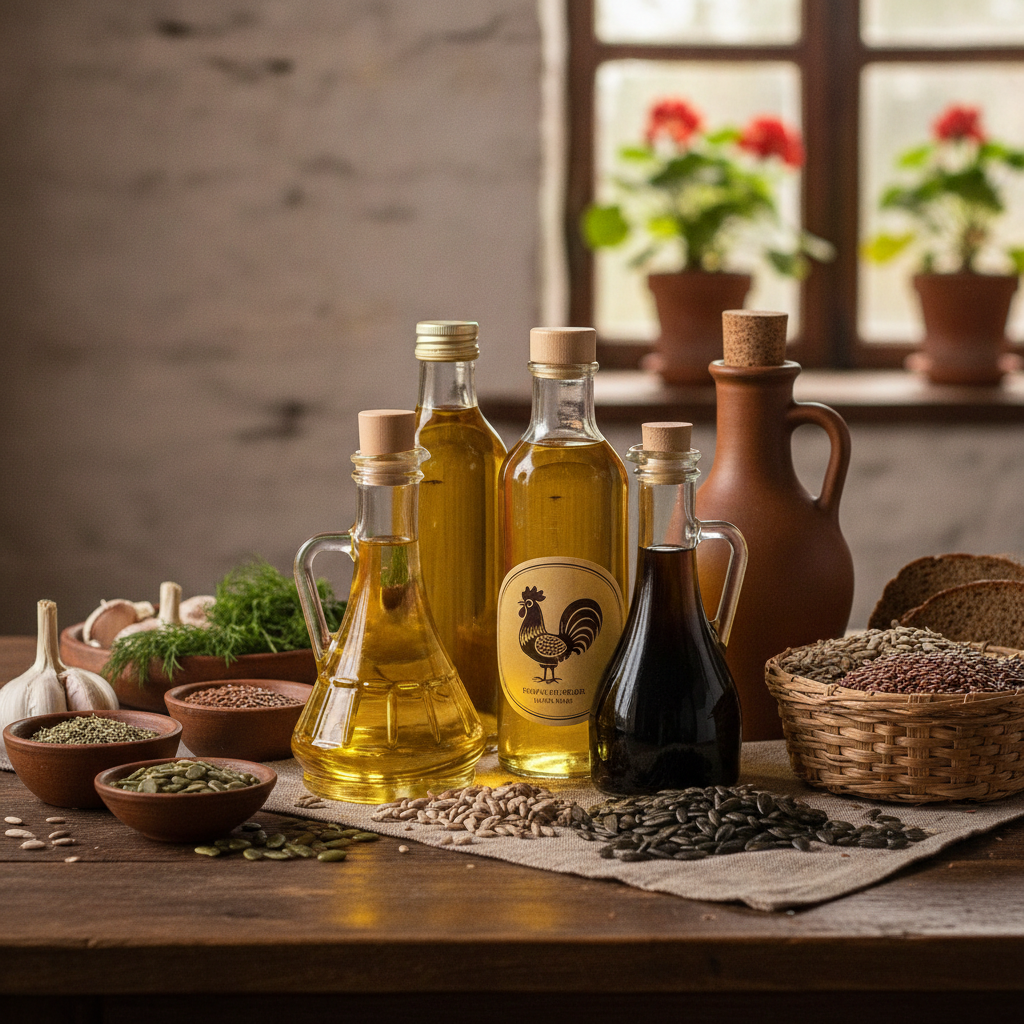 Aceites tradicionales del Este: El alma líquida de la cocina de Europa Oriental