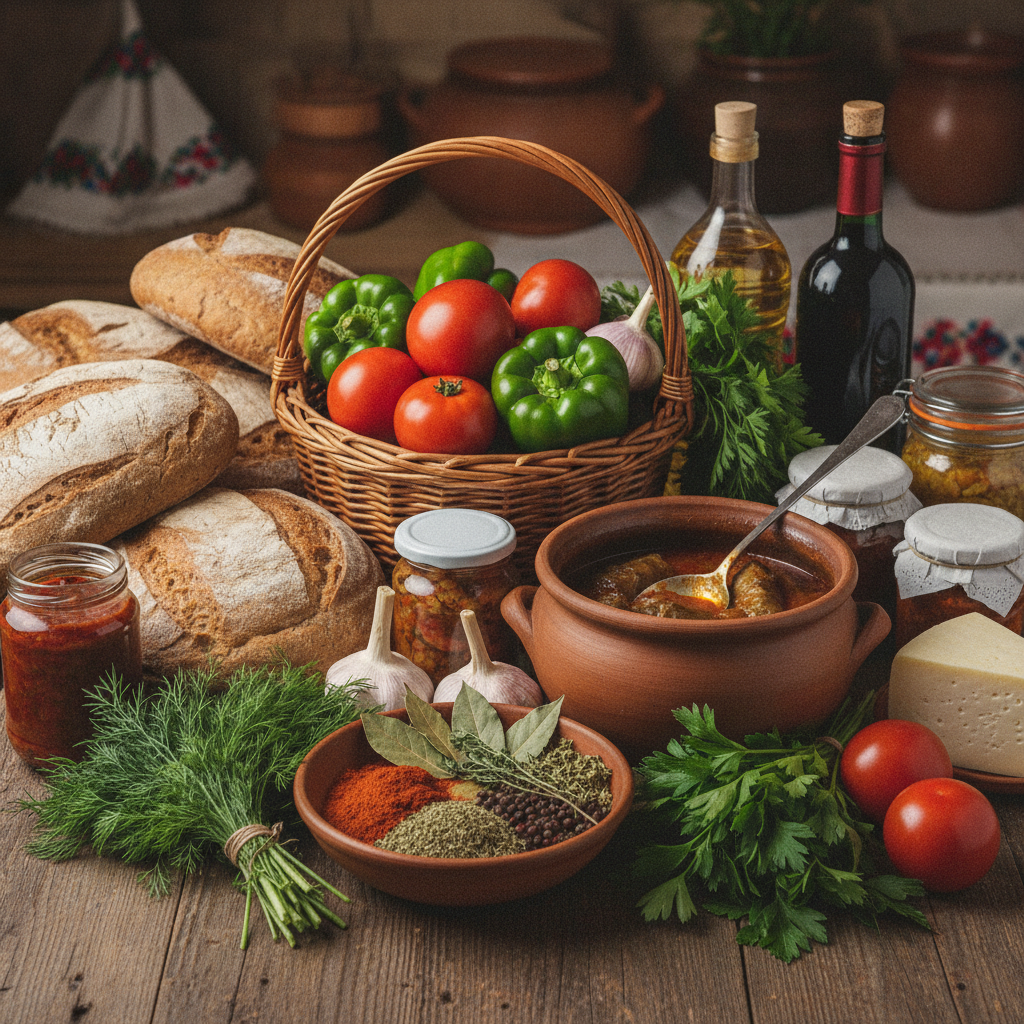 Guía esencial de ingredientes para cocina rumana: Sabores auténticos en tu mesa