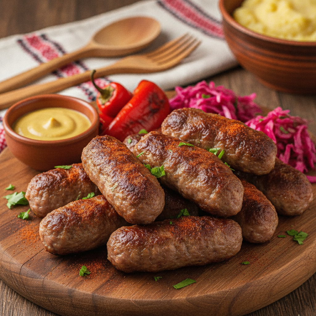 El Sabor de los Cárpatos: La Auténtica Receta de Mitchi Salchichas para un Barbacoa Inolvidable