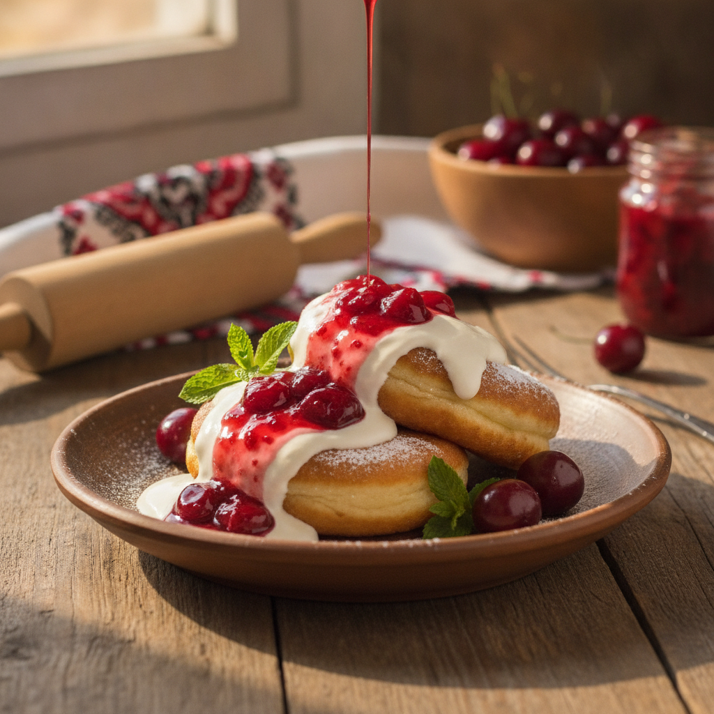 Receta de papanasi dulce: El postre rumano que conquistará tu paladar