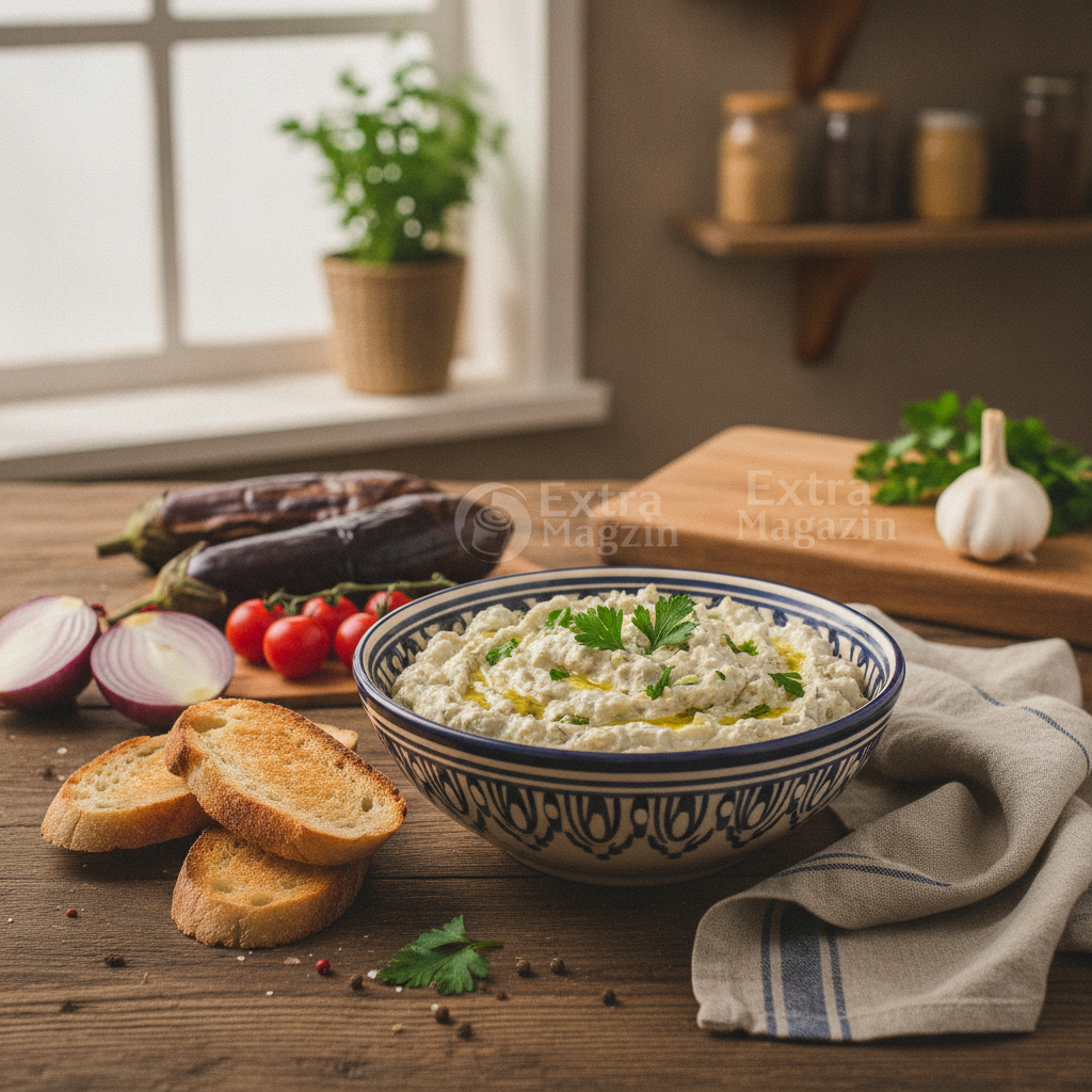 Receta de salata de vinete: Descubre el secreto de la ensalada de berenjenas rumanas