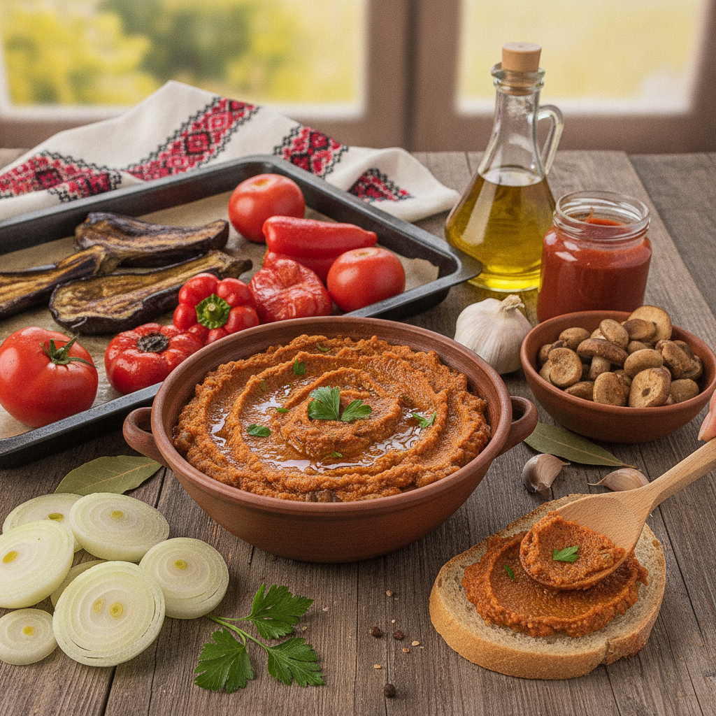 Receta de zacusca casera: El sabor auténtico de Europa del Este en tu mesa