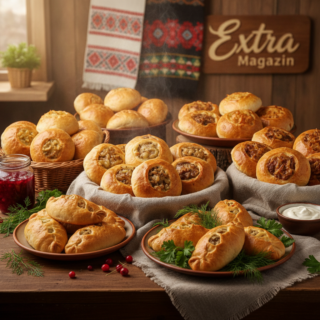El Arte de las Empanadas Pirashki Tradicionales: Un Viaje de Sabor por el Este de Europa